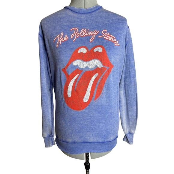 Vintage Rolling Stones Hooded Women’s Sweatshirt - Picture 1 of 3